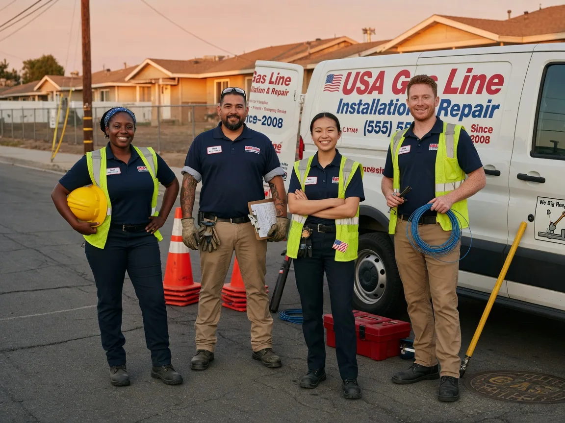 Gas Line Installation company in Hoskins, NE
